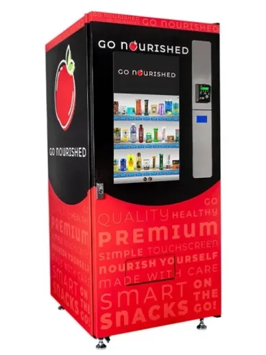 Go nourished vending machine image